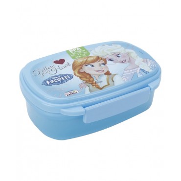 Disney Frozen Heart Lunch Box, Blue